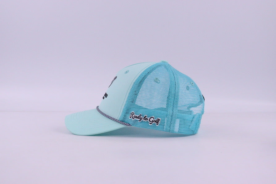 Turquoise Trucker Cap