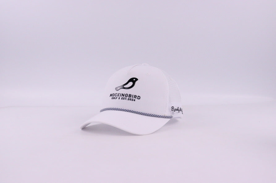 White Trucker Cap