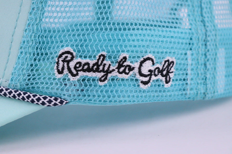 Turquoise Trucker Cap