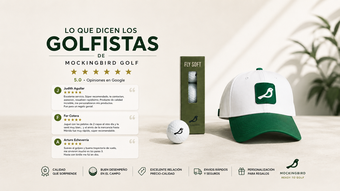 ¿Qué opinan los golfistas de Mockingbird Golf? Calidad, diseño y precio justo