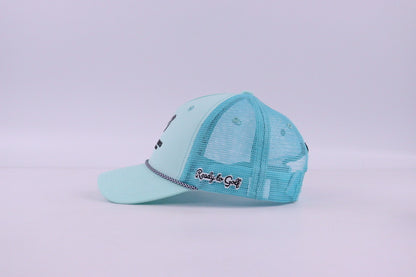 Turquoise Trucker Cap